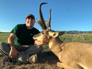 Dave holding his big buck