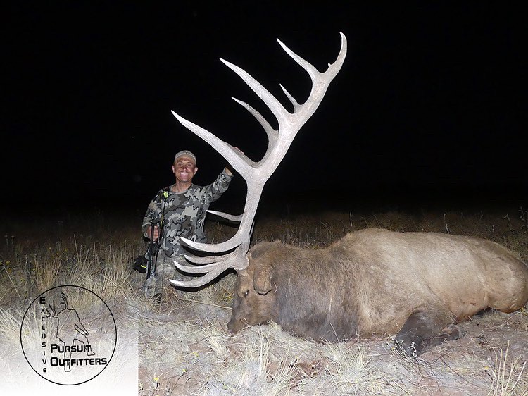 Tyler's big 7x7 archery bull!