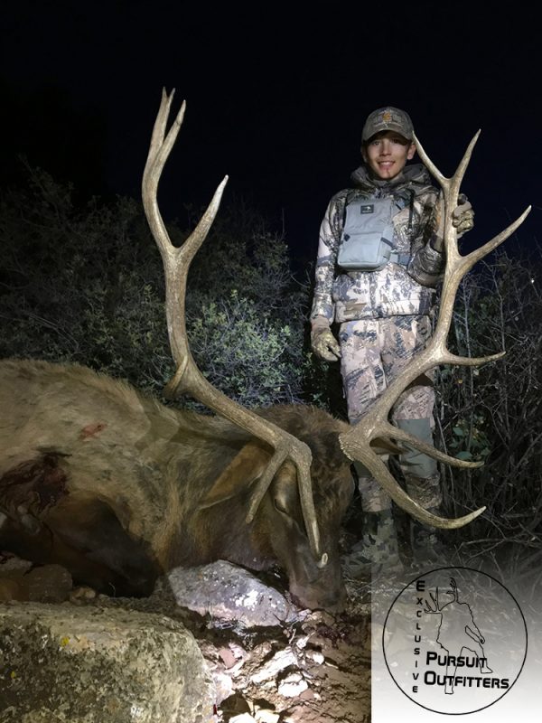 Miles hammered this late season bull