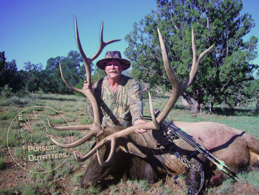 Pat w/ his nice 6x6 archery elk